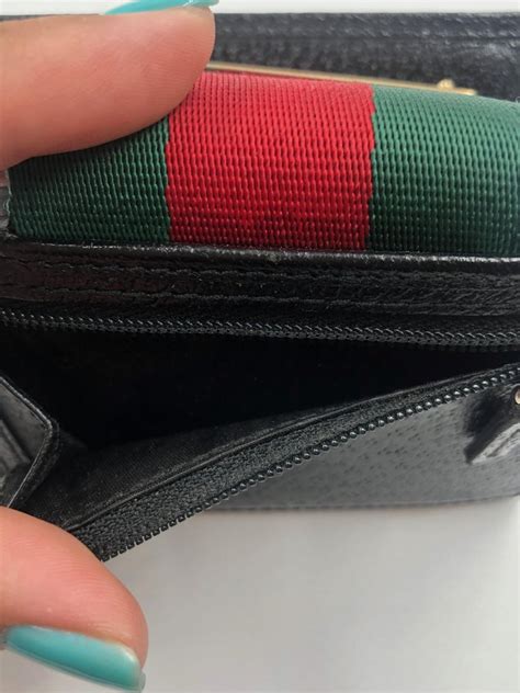 gucci wallet red green stripe|green Gucci wallet price.